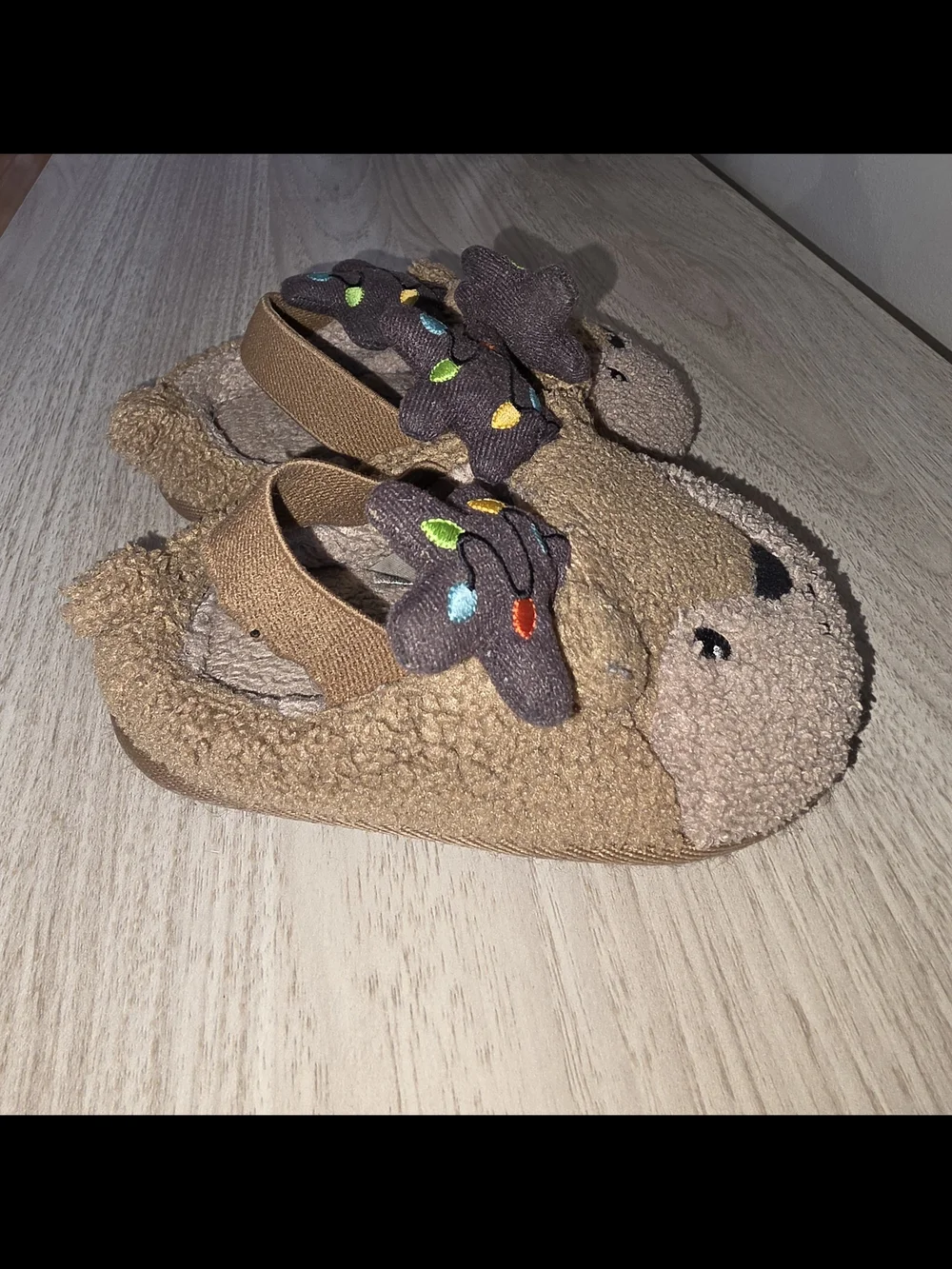 Wondershop Toddler Holiday Lightup Reindeer Slippers